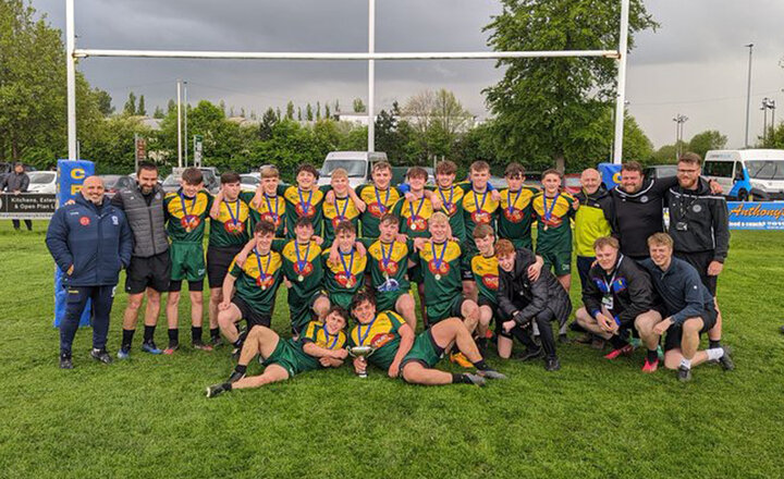 Image of Great Sankey Year 11 Rugby Team Crowned North West Champions